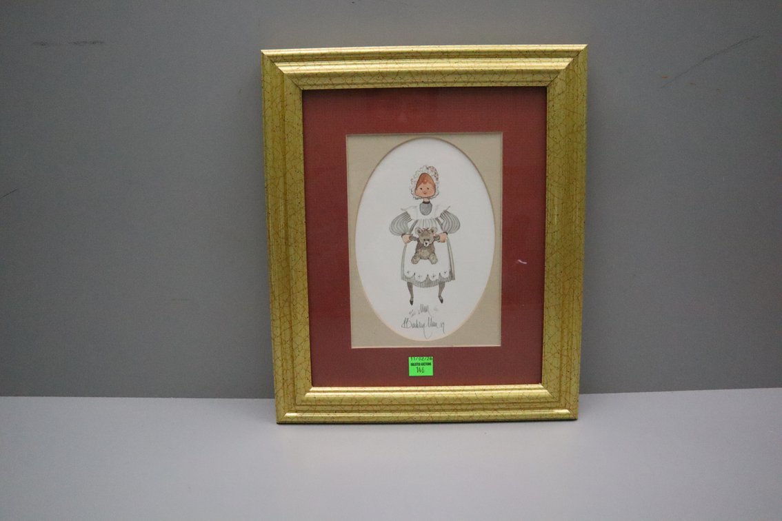 P Buckley Moss Print