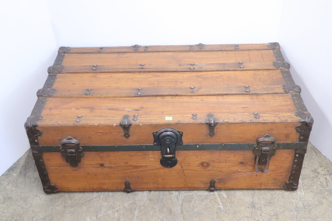 Antique Shipping Trunk