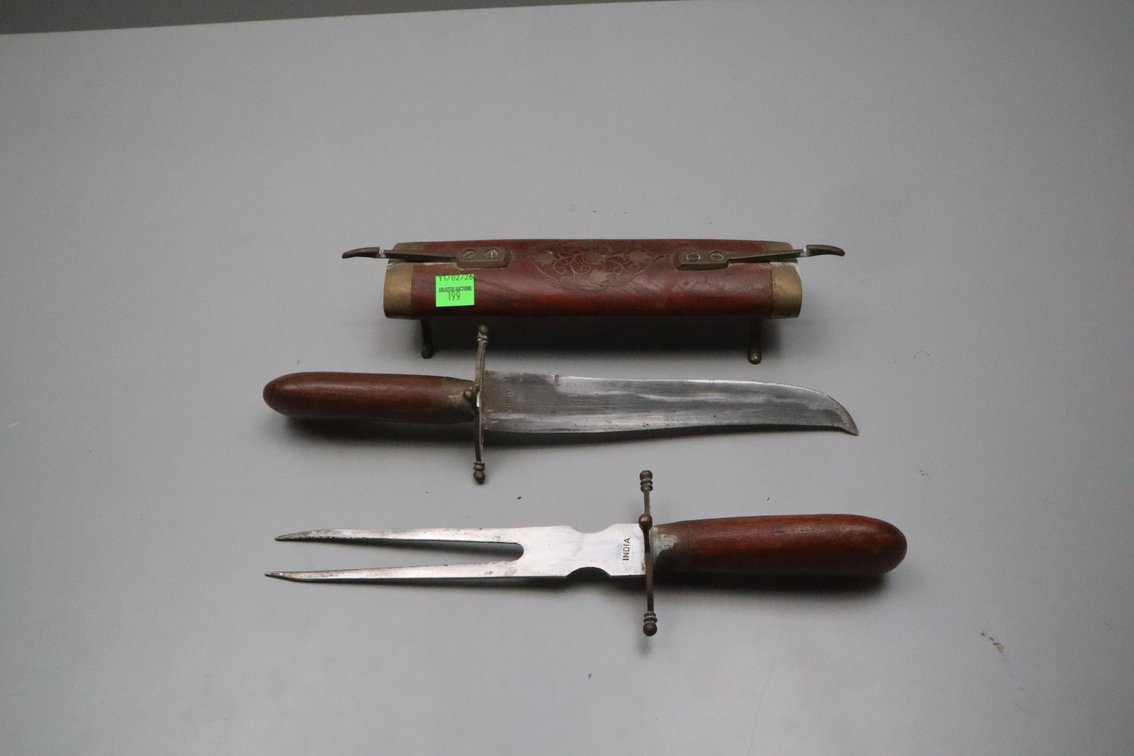 Vintage Carving Set
