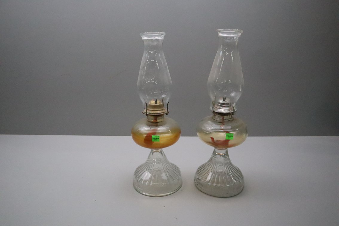 Glass Oil Lamps