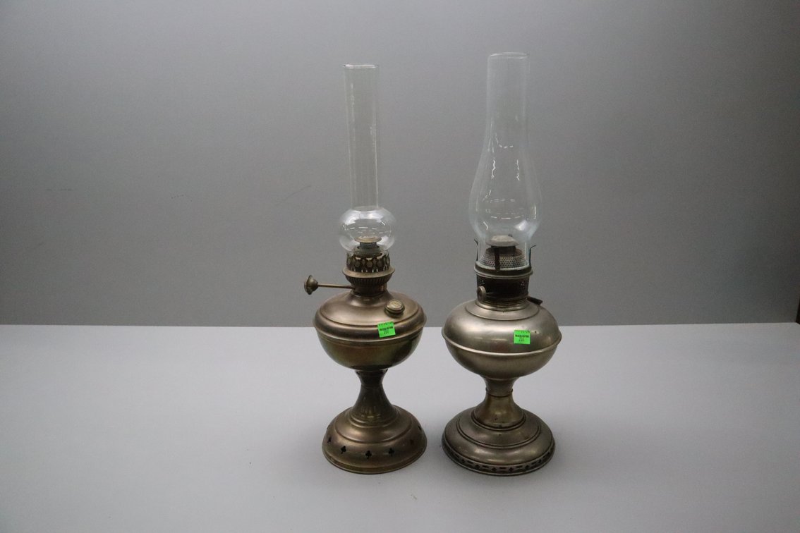 Pair of Oil Lamps