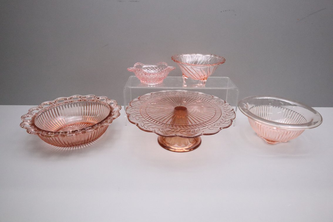 Pink Glassware