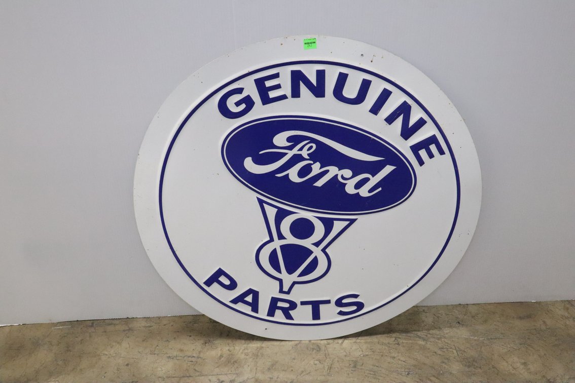 Ford Parts Metal Sign