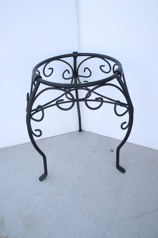 Wrought Iron Planter Holder