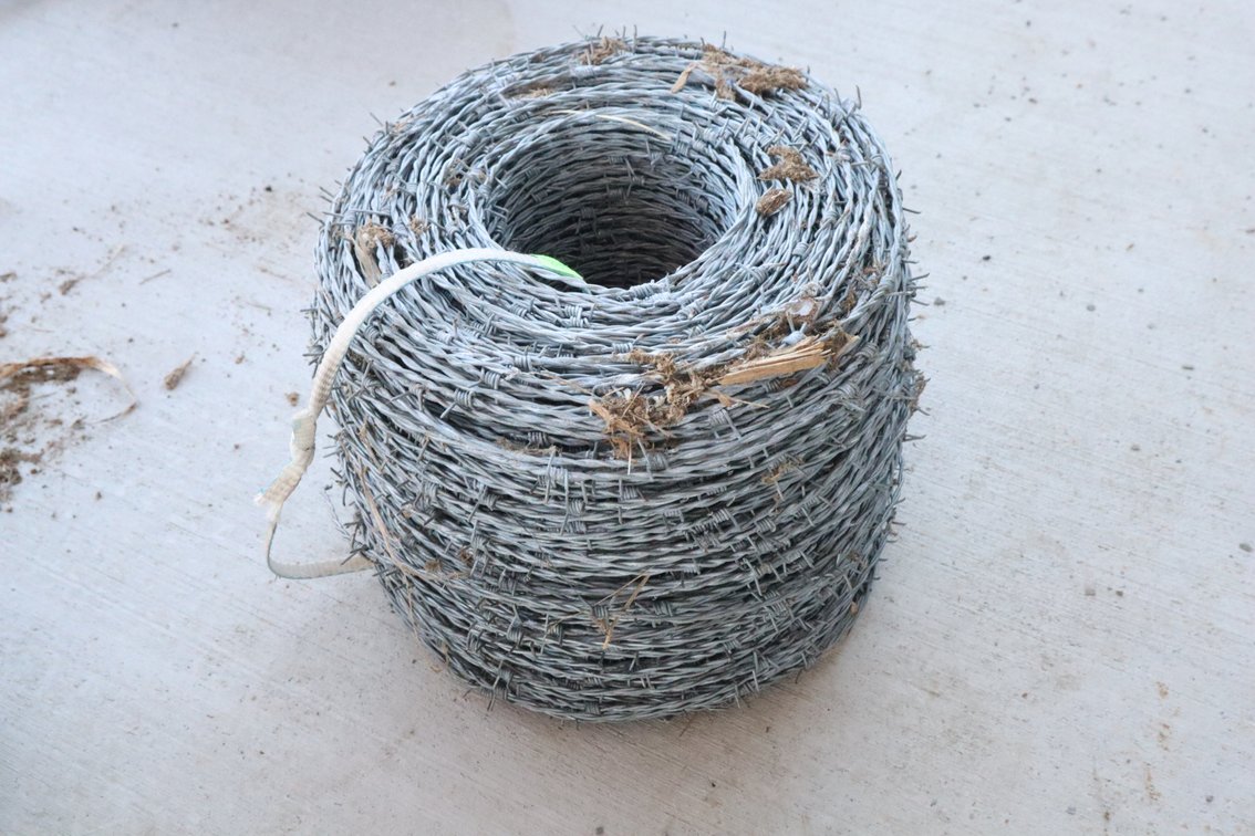 Spool of Barbed Wire