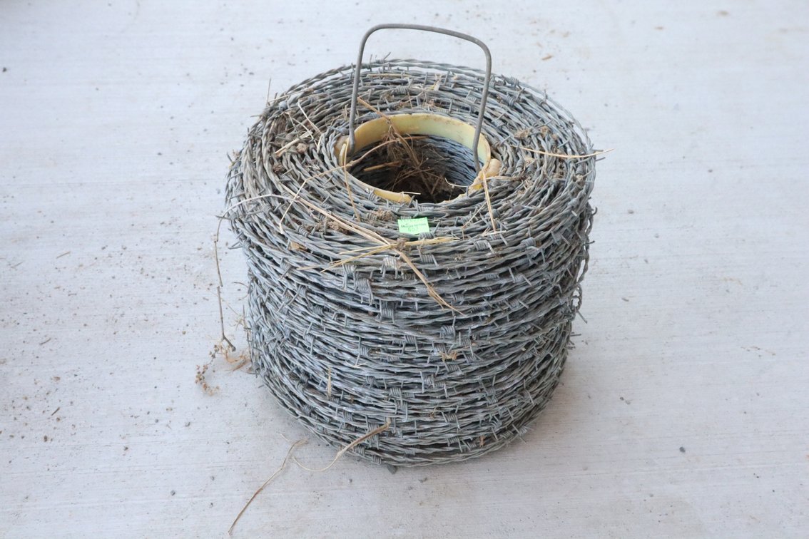 Spool of Barbed Wire