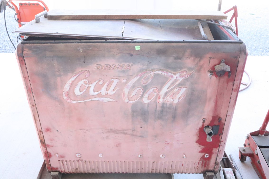 Antique Coca-Cola Cooler