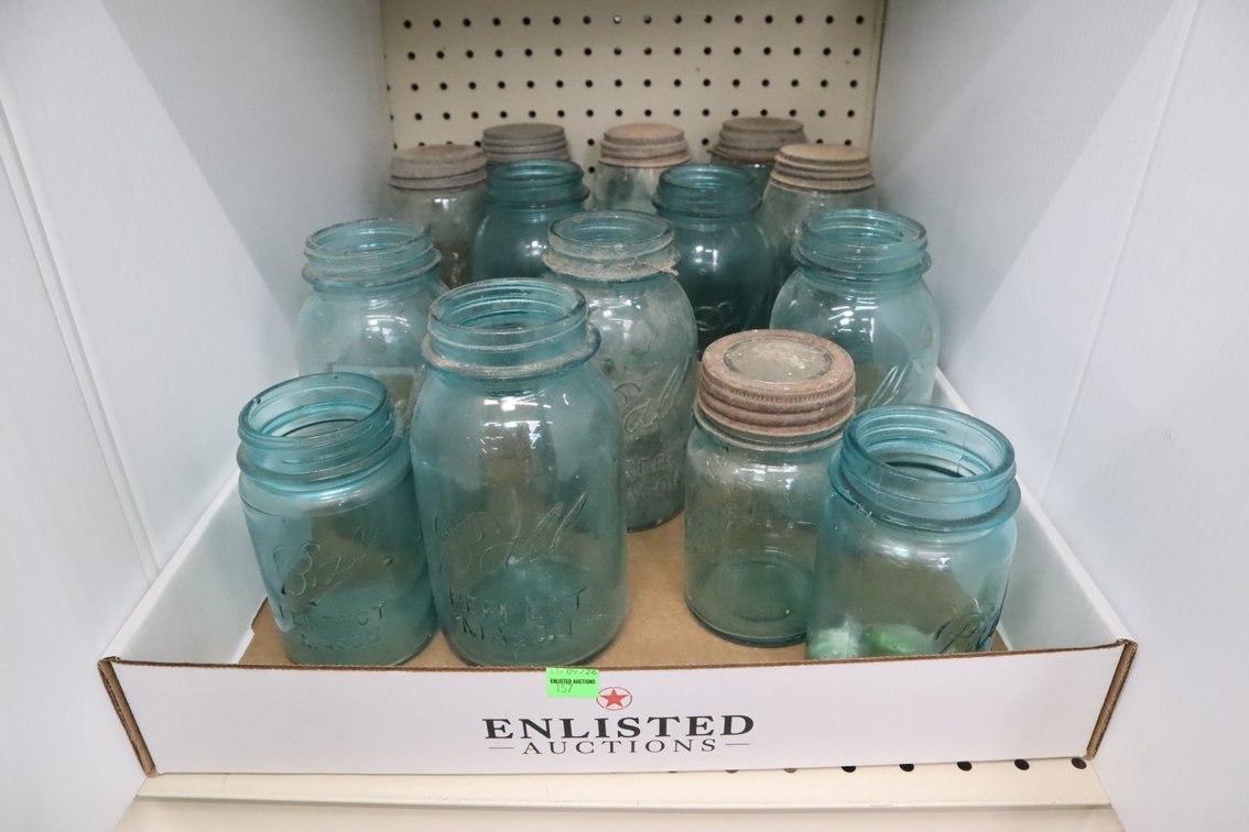 Blue Ball Jars