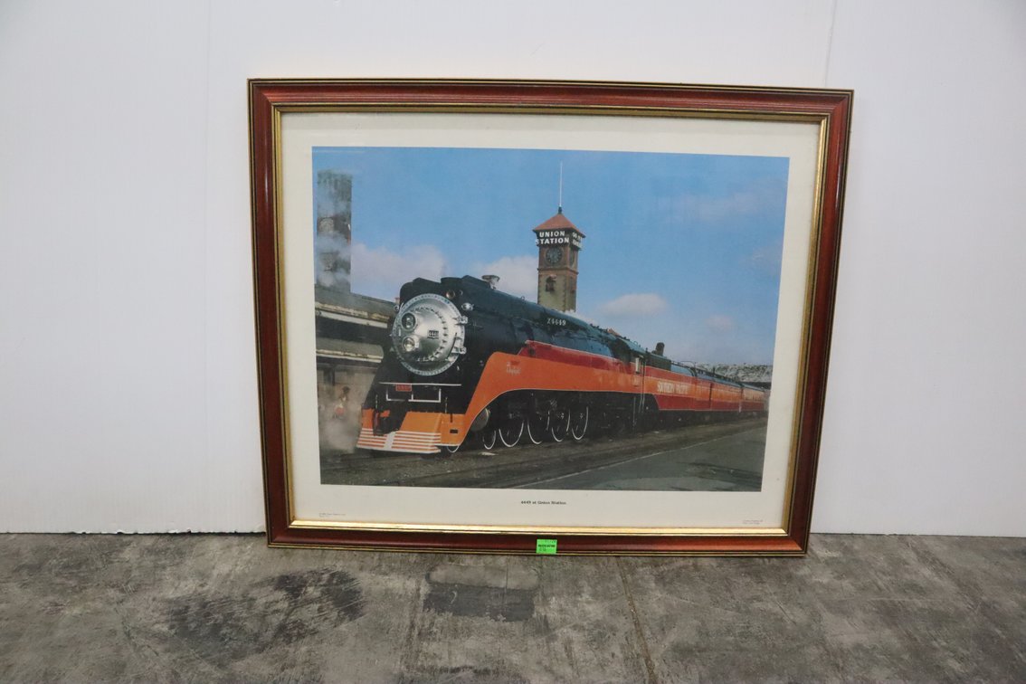 Locomotive Framed Photo