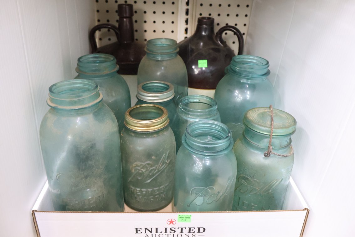 Blue Ball Jars