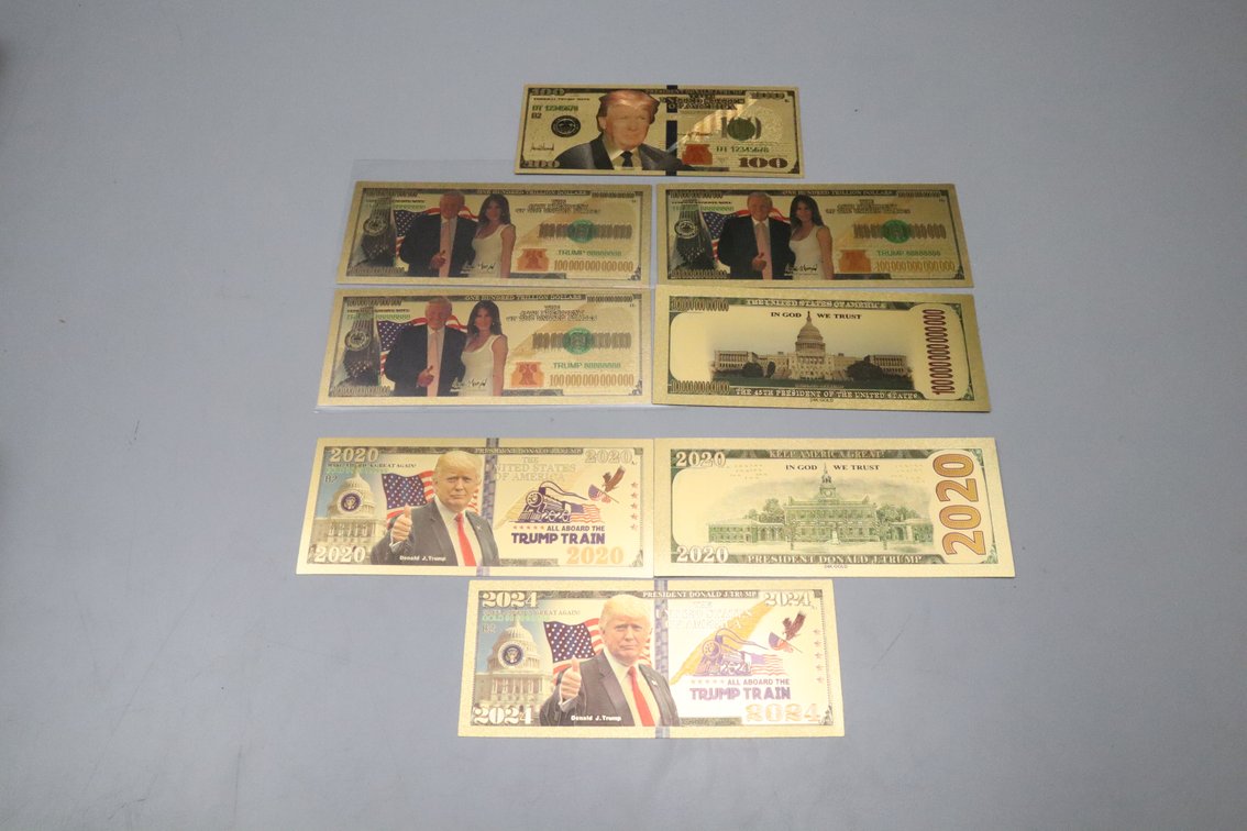 Donald And Melania Trump Currency