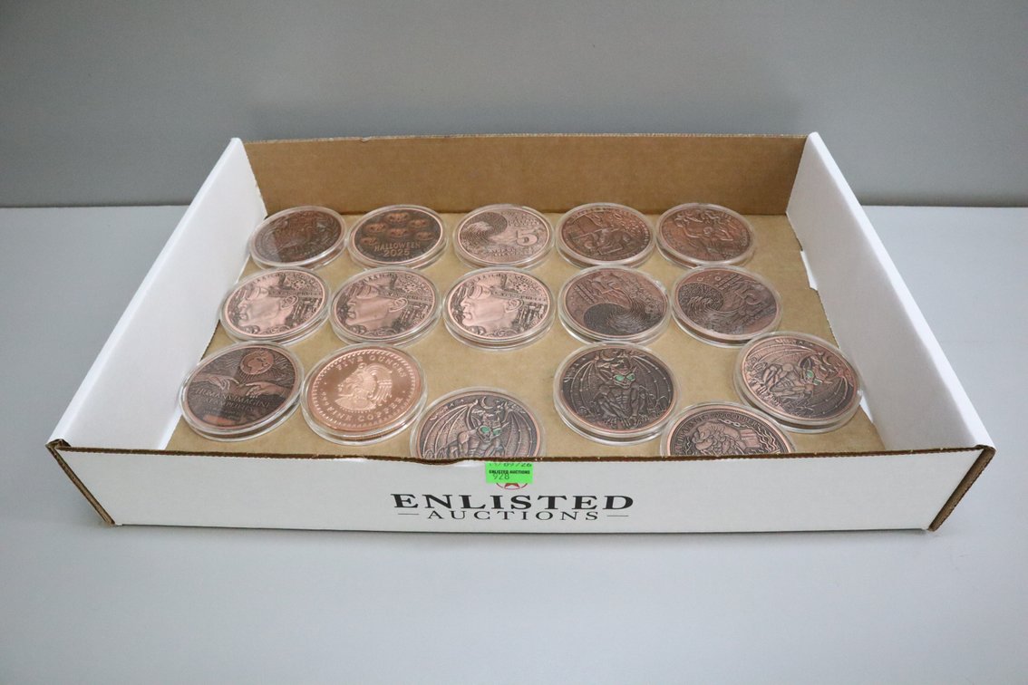 Copper Bullion Rounds