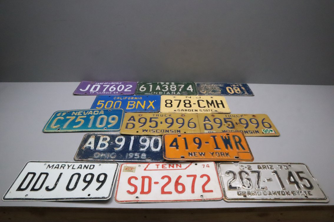 License Plate Plates