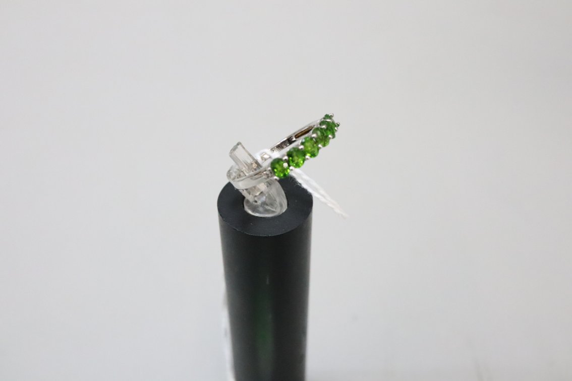 Russian Chrome Diopside Ring