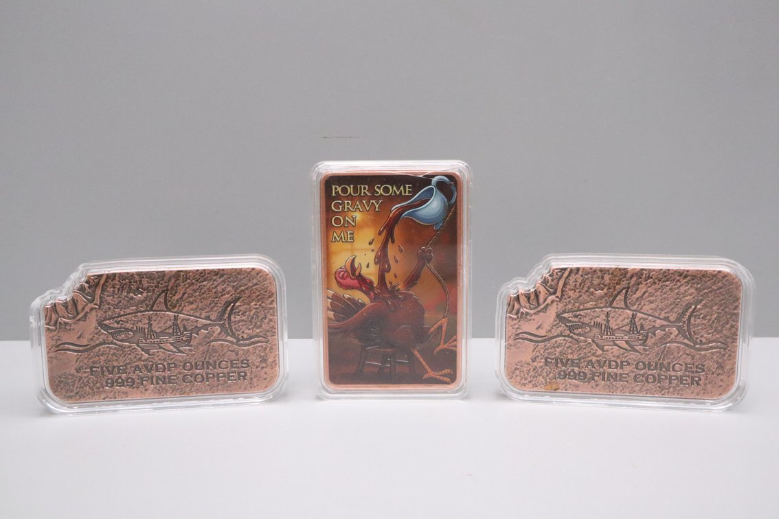Copper Bullion Bars