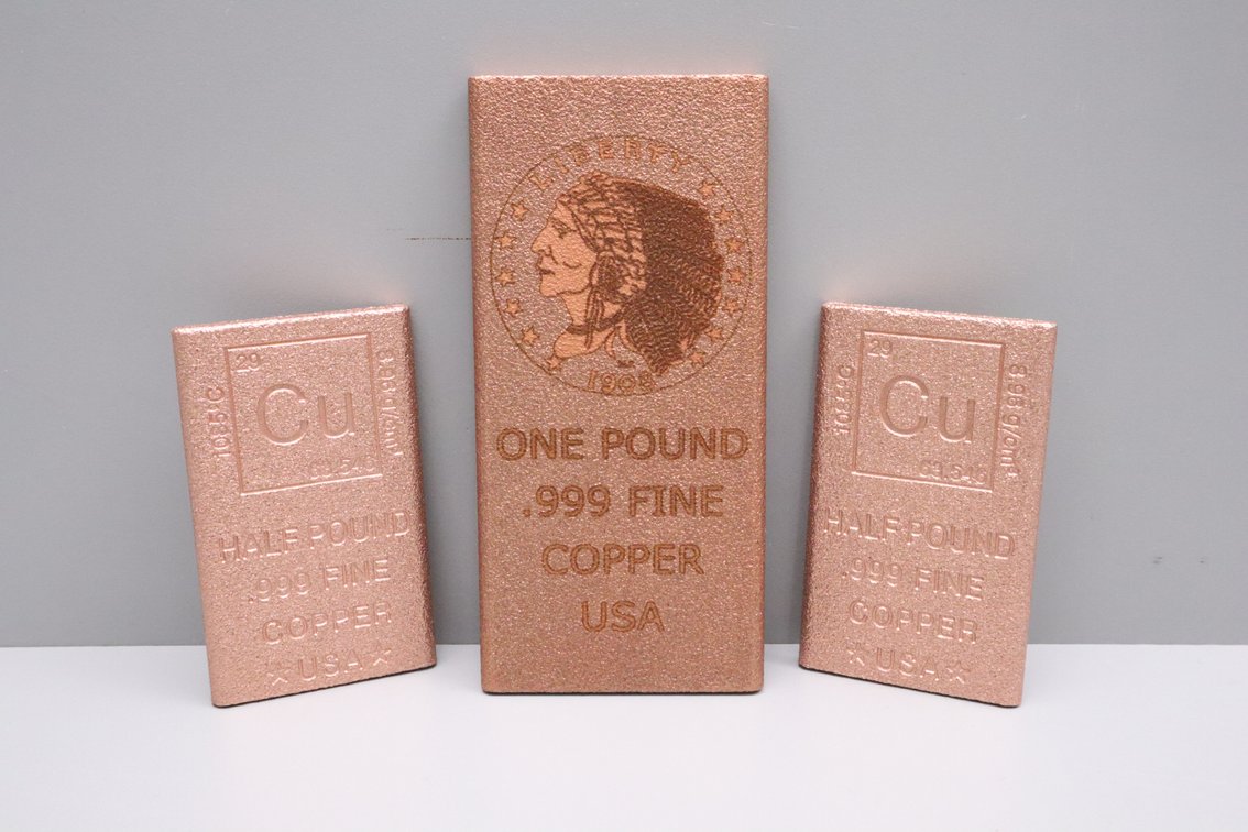 Copper Bullion Bars