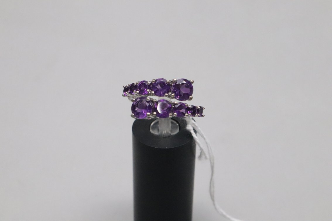 African Amethyst Ring