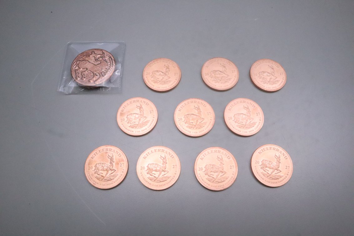 Copper Bullion Rounds
