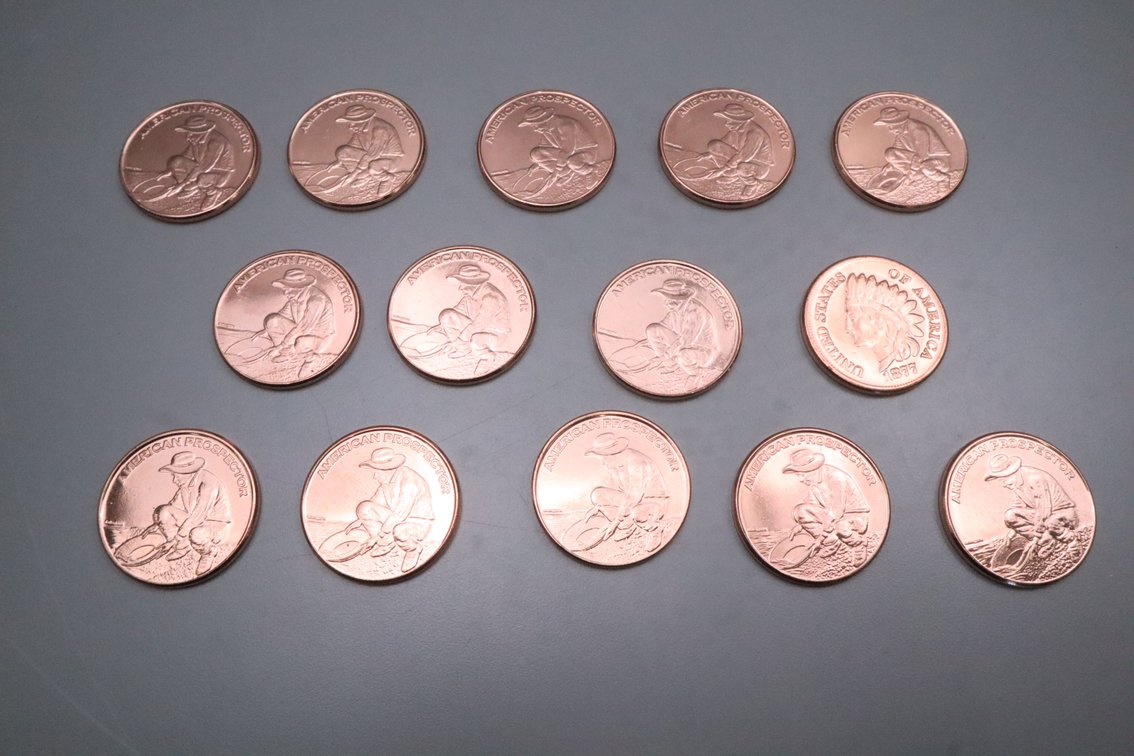 Copper Bullion Rounds