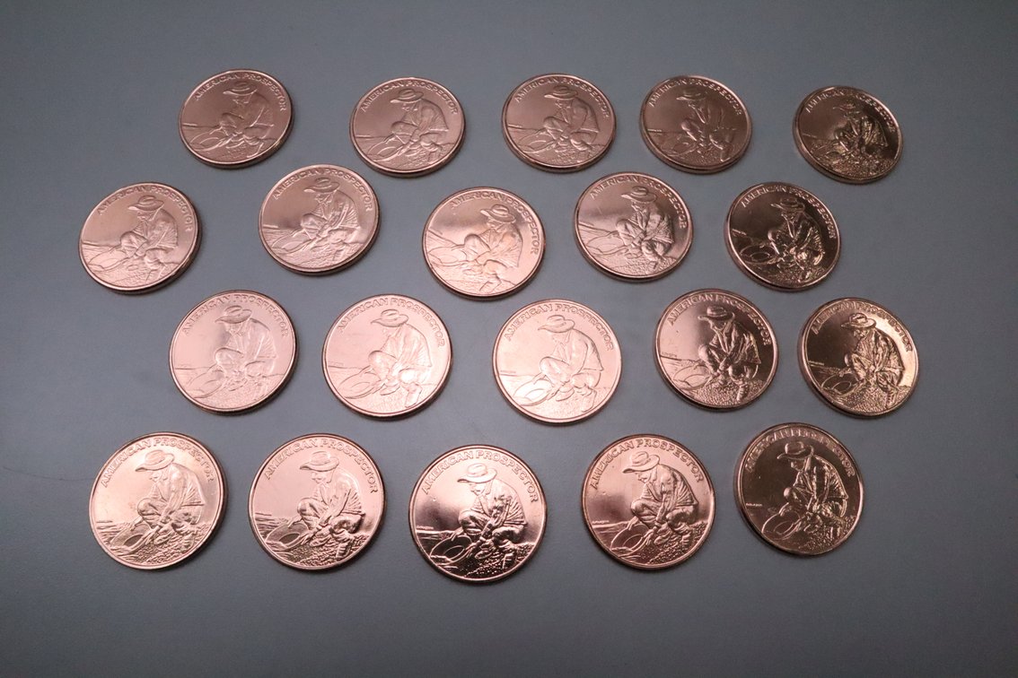 Copper Bullion Rounds