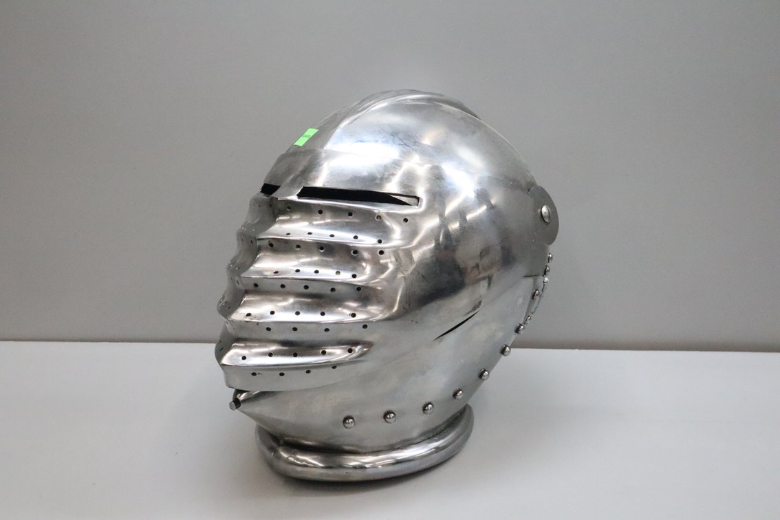 Metal Knight Helmet