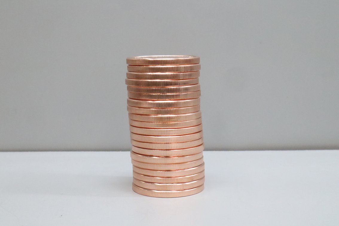 (20) Copper Bullion Rounds