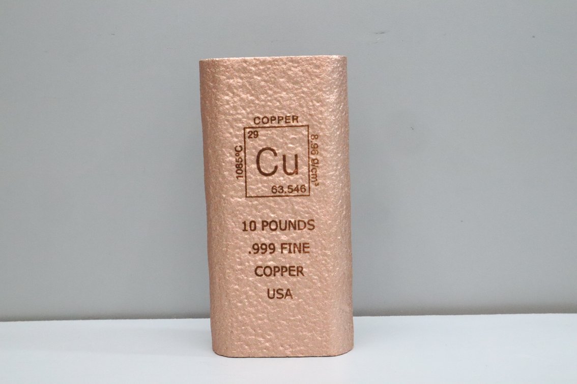 Copper Bullion Bar