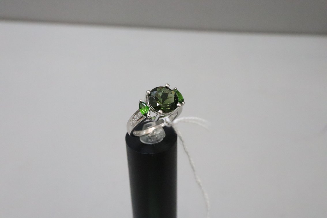 Moldavite Ring