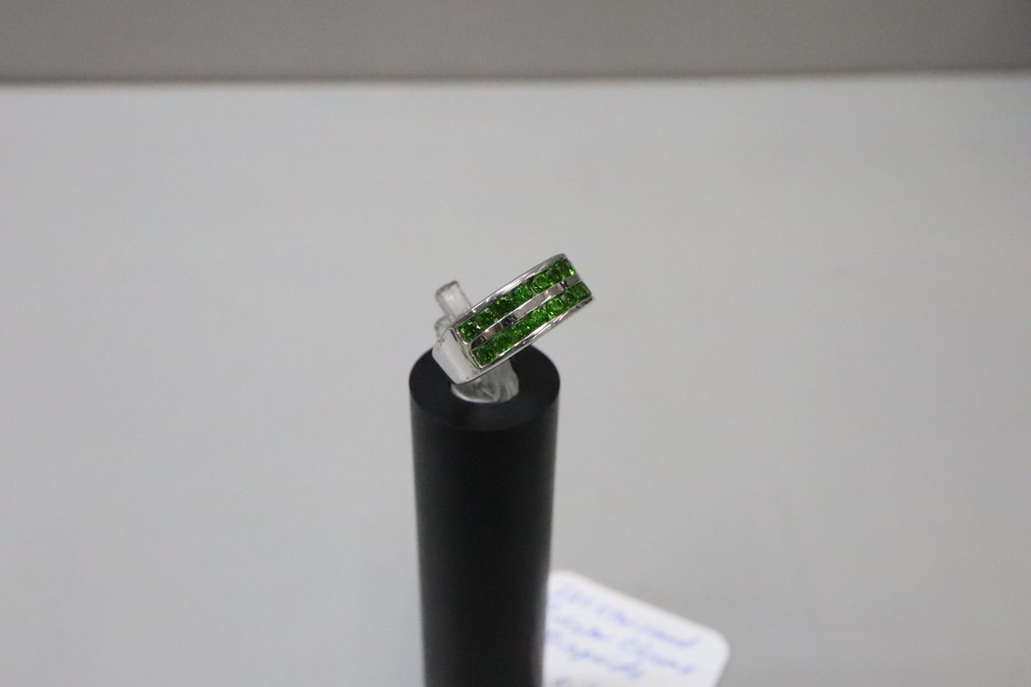 Russian Chrome Diopside Ring