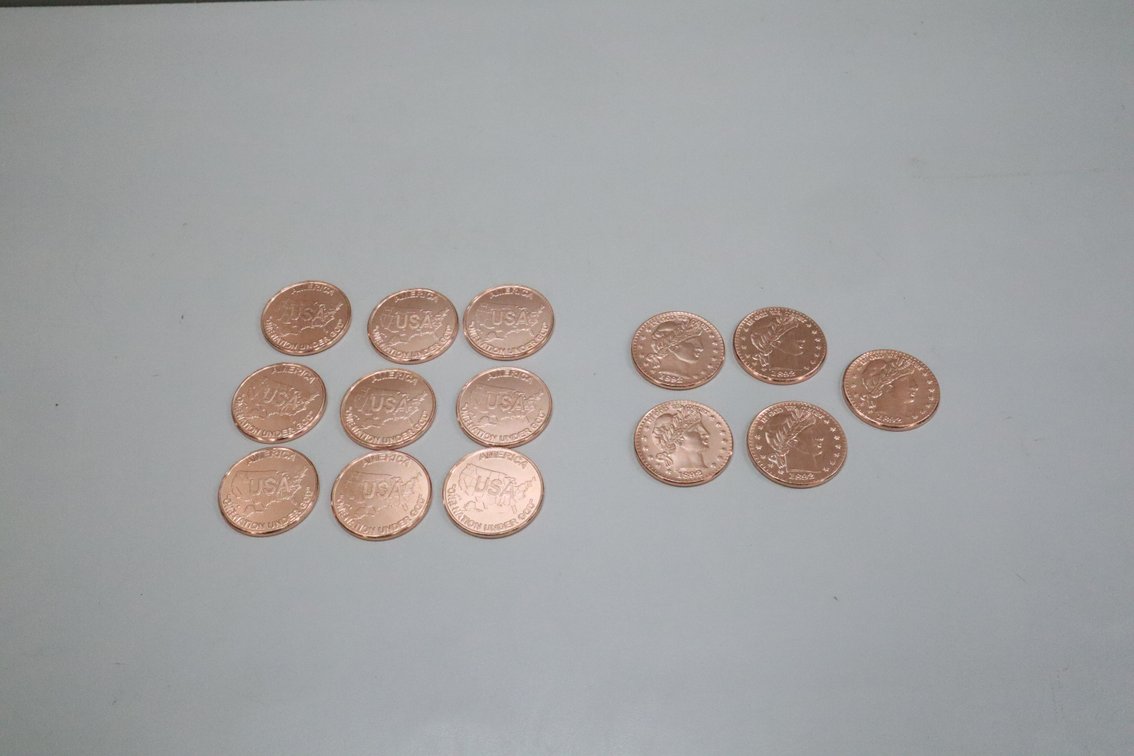 Copper Bullion Rounds
