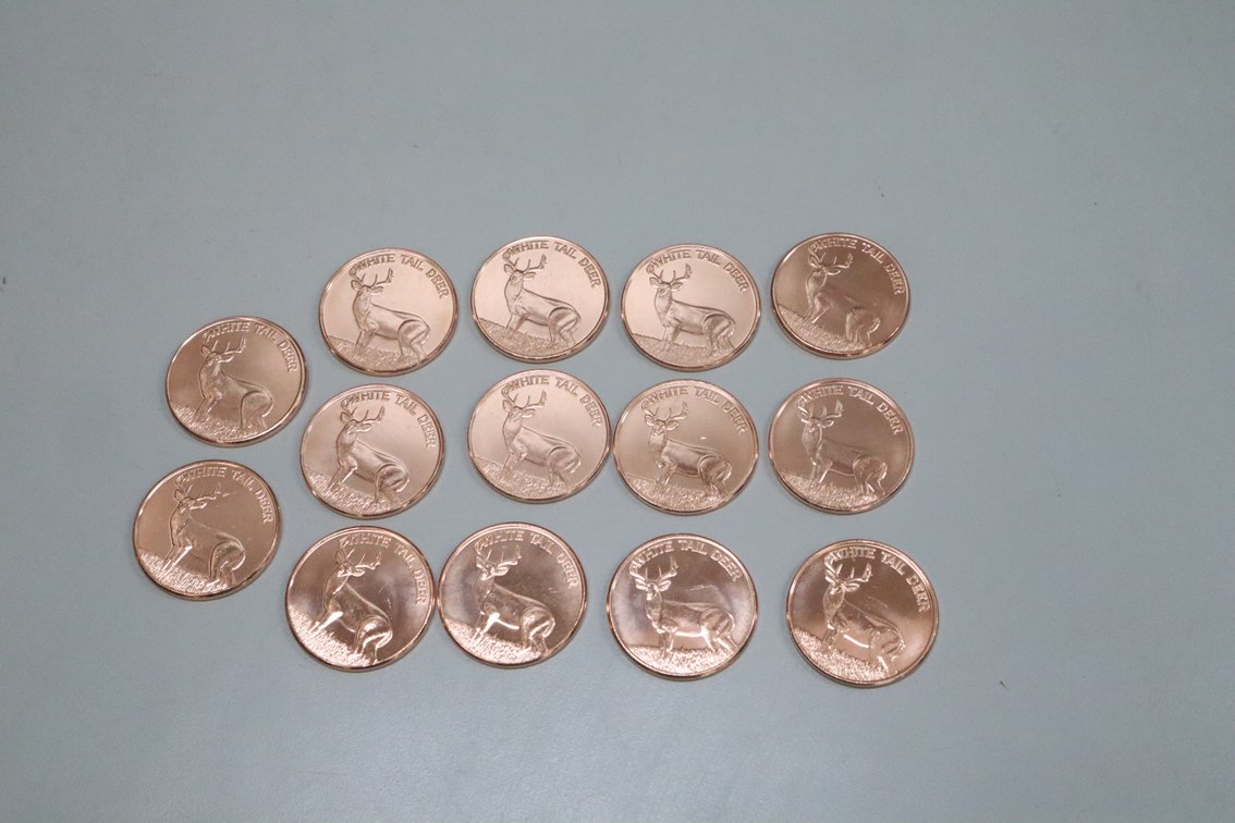Copper Bullion Rounds