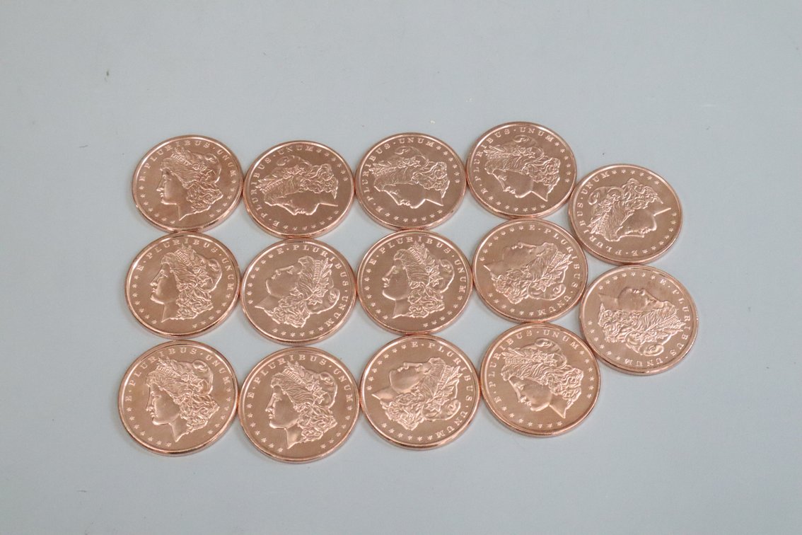 Copper Bullion Rounds