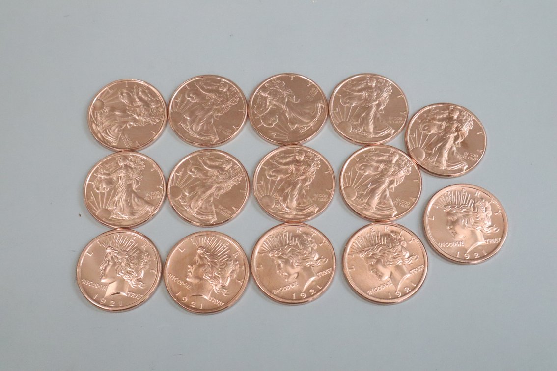 Copper Bullion Rounds