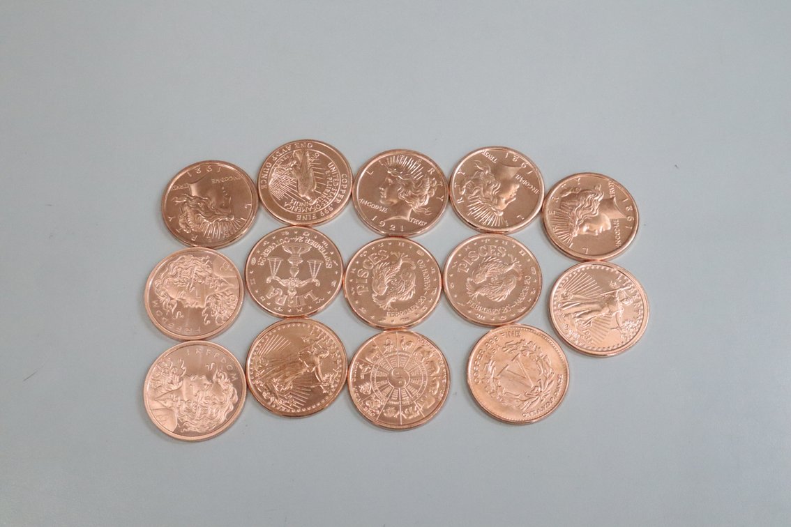 Copper Bullion Rounds