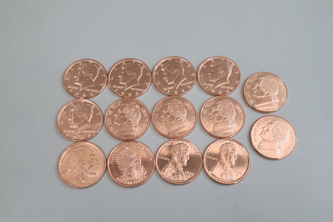 Copper Bullion Rounds