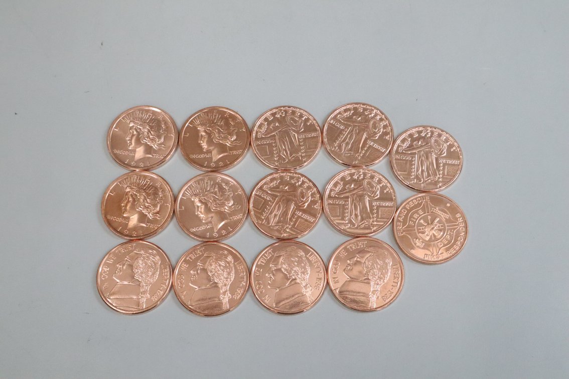 Copper Bullion Rounds