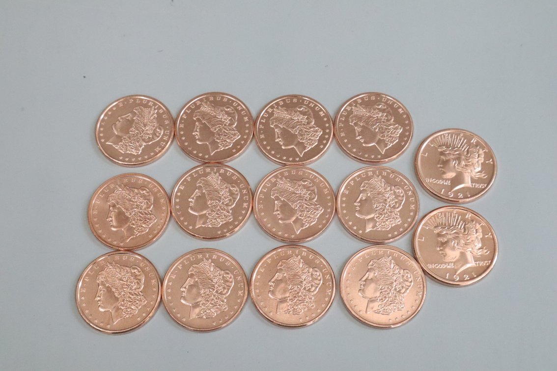 Copper Bullion Rounds