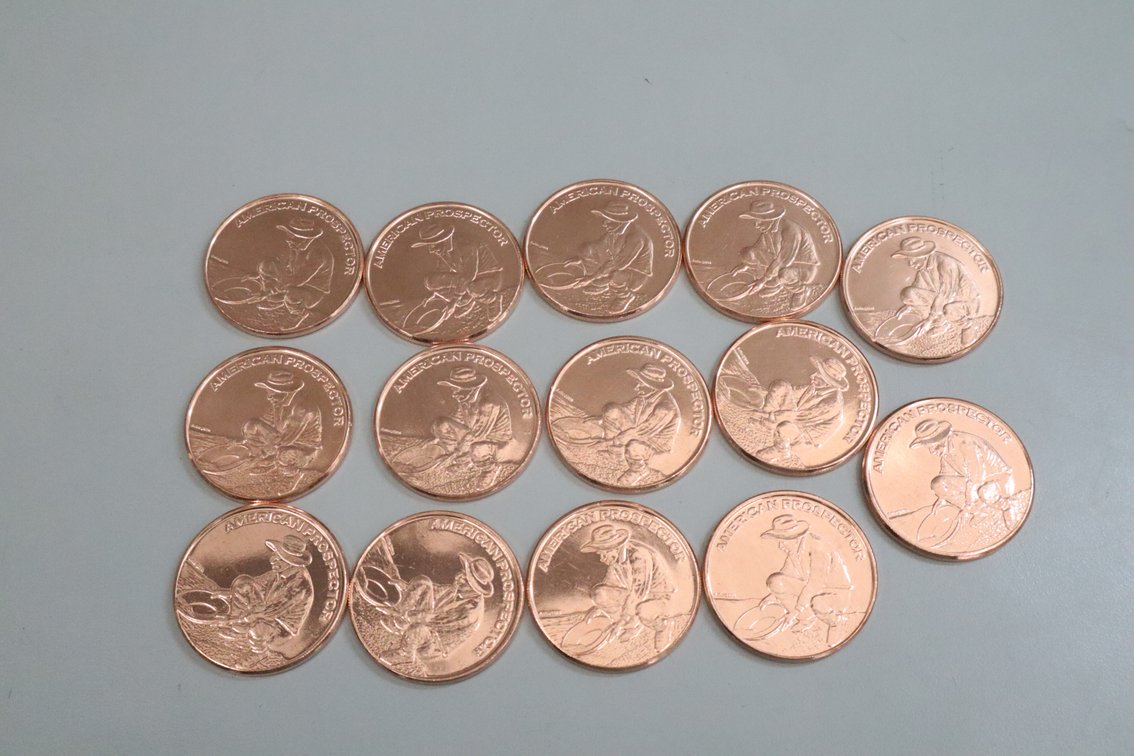 Copper Bullion Rounds