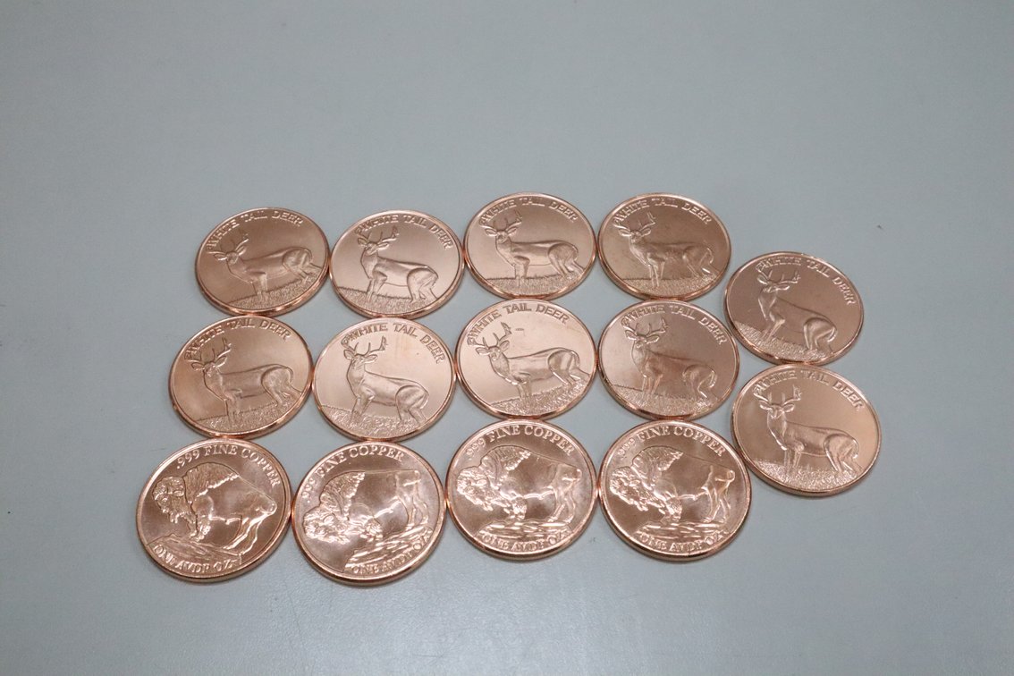 Copper Bullion Rounds