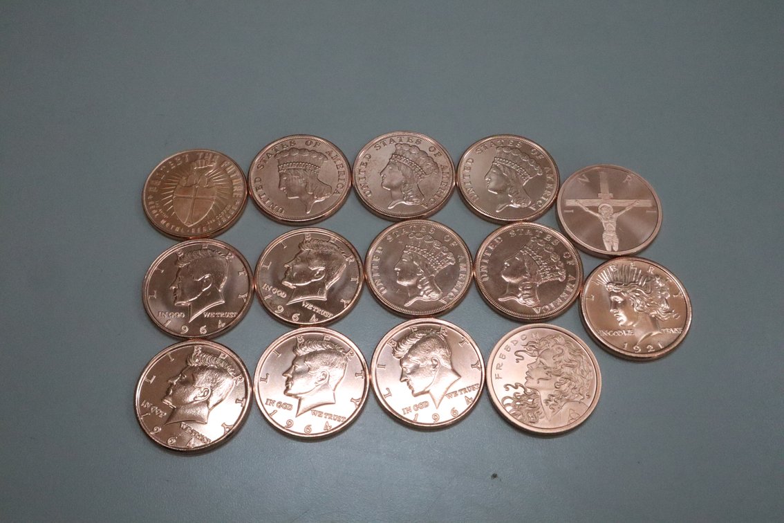 Copper Bullion Rounds