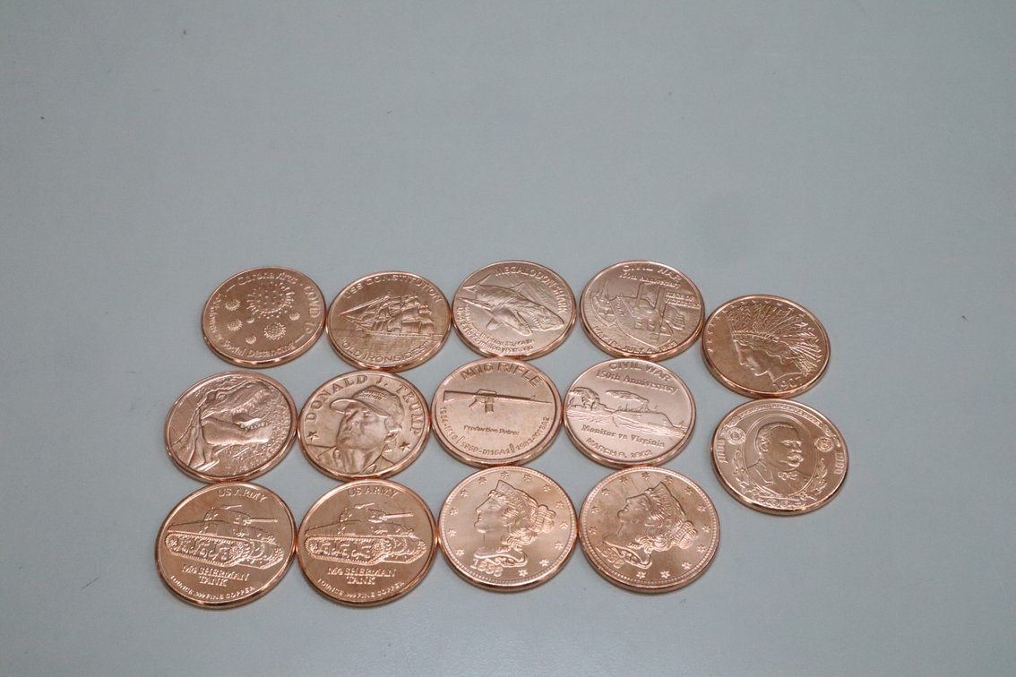Copper Bullion Rounds