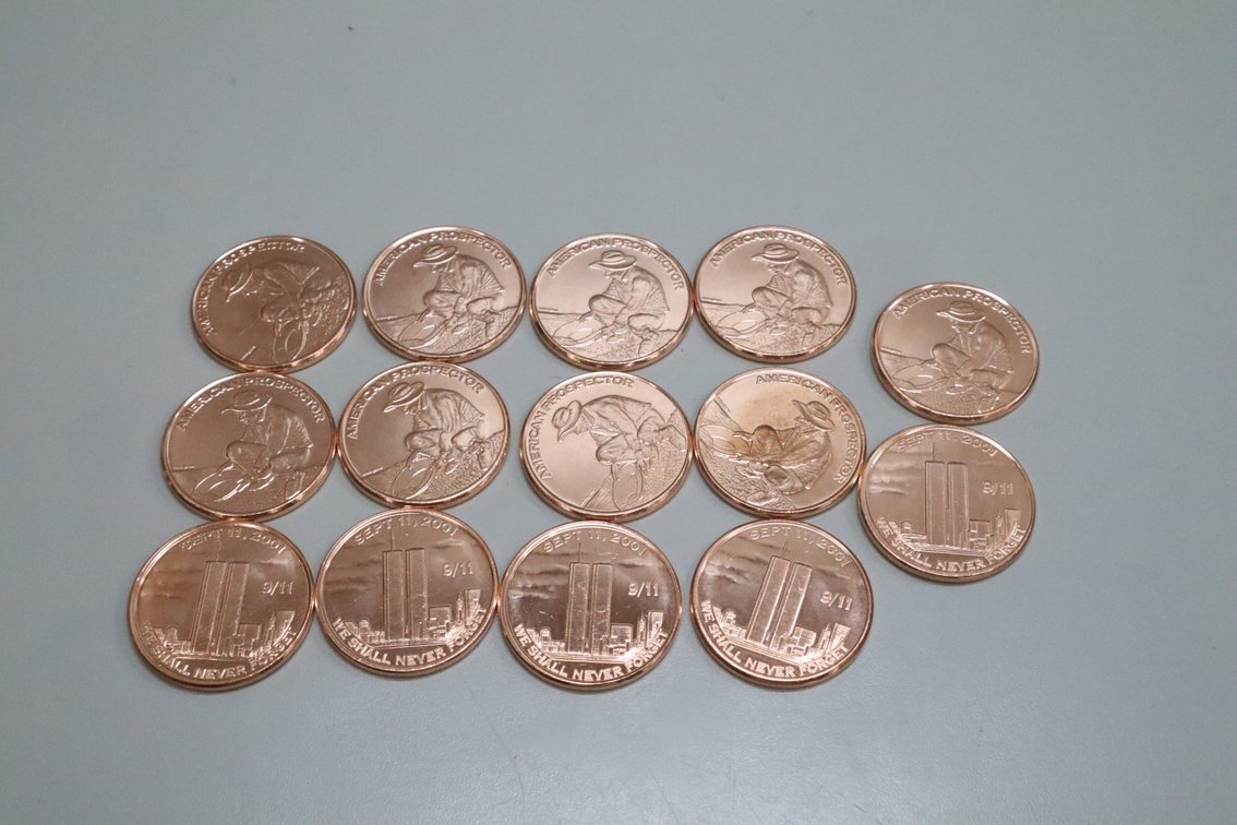 Copper Bullion Rounds