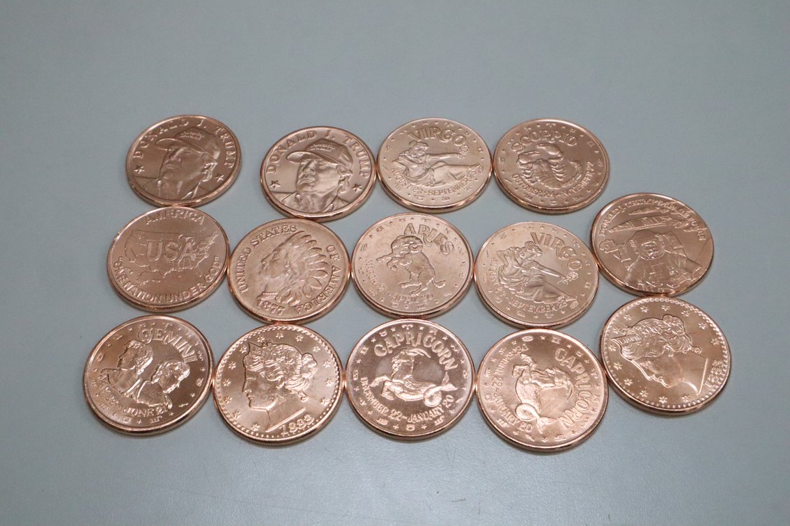 Copper Bullion Rounds