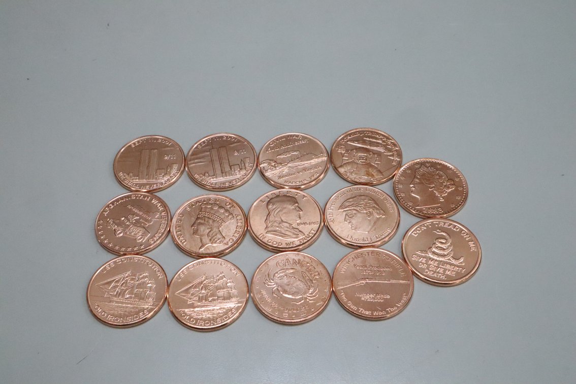 Copper Bullion Rounds