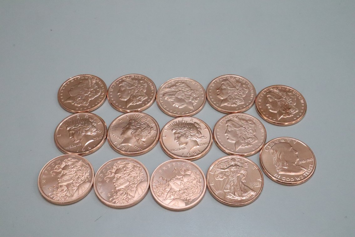 Copper Bullion Rounds