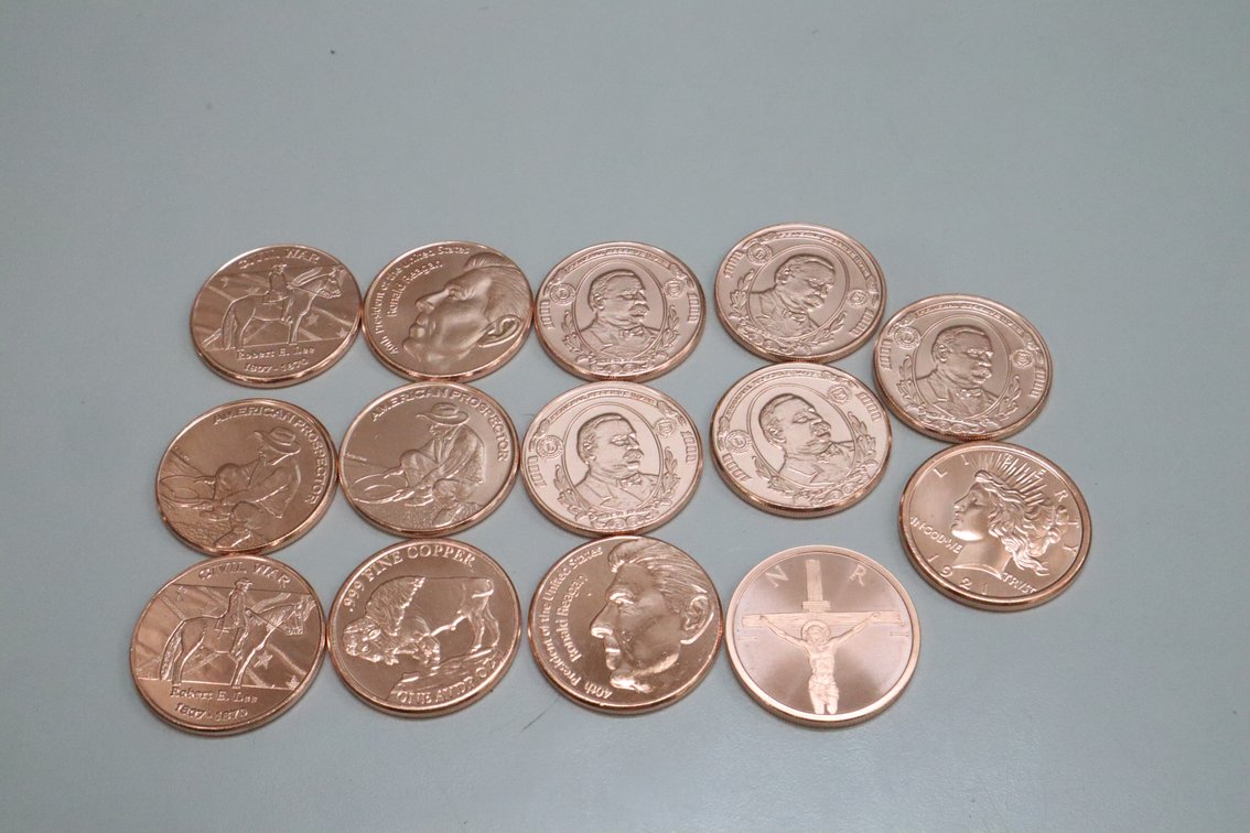 Copper Bullion Rounds