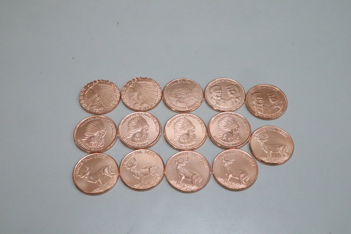 Copper Bullion Rounds