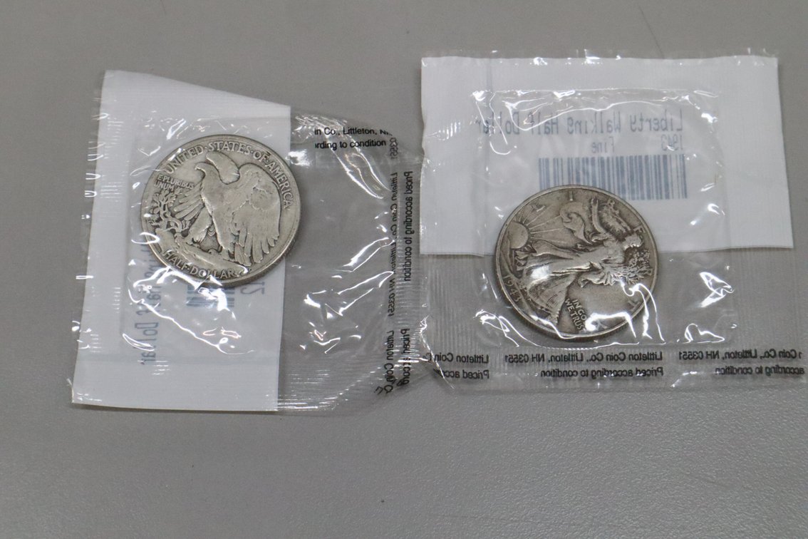 Liberty Walking Half Dollars