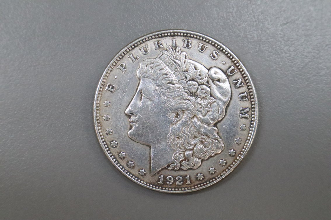 1921 Morgan Silver Dollar