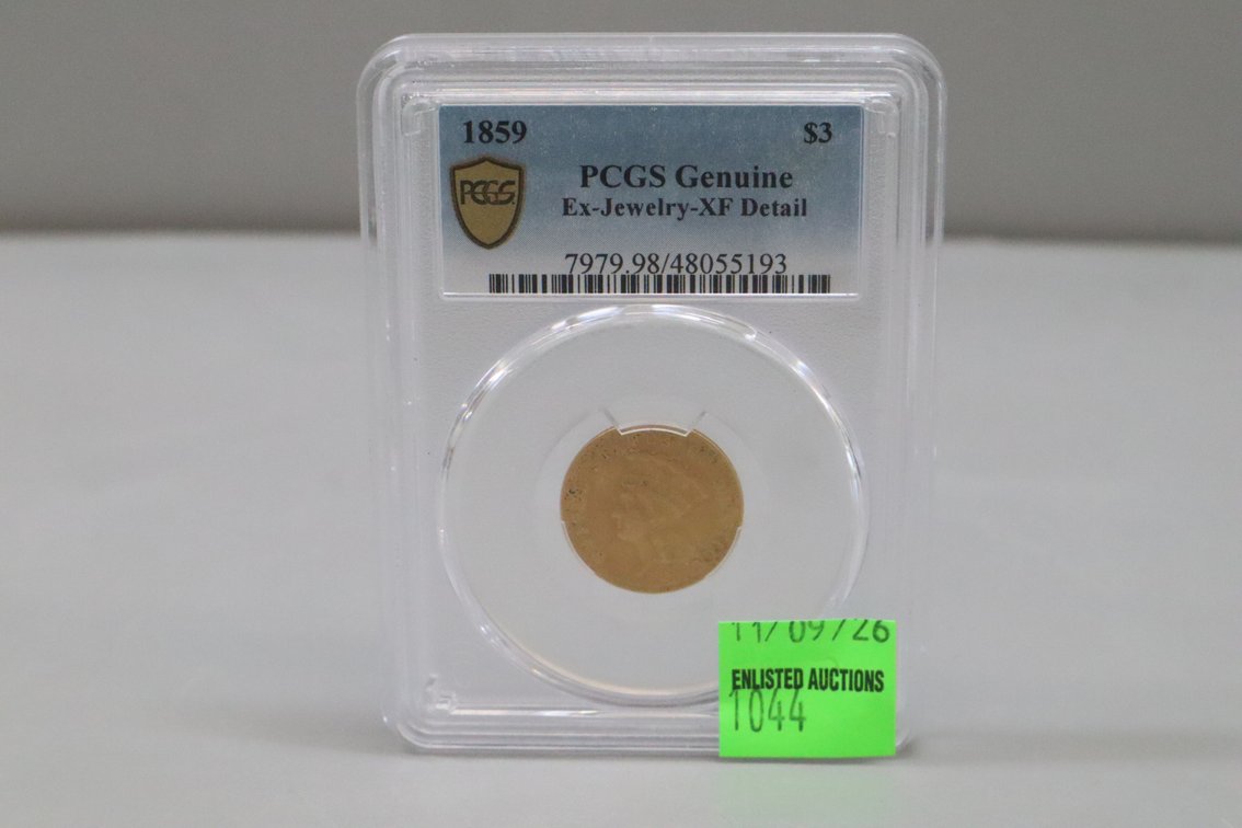 1859 Gold Coin